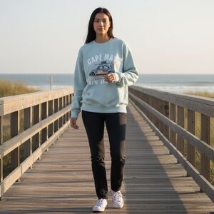 Cape May Blue Women's Sweatshirt